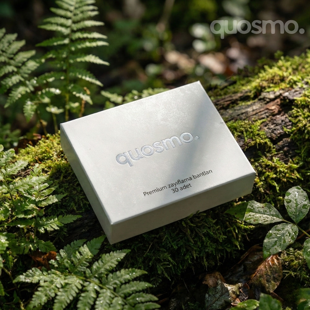 quosmo. Göbek ve Bel Bölgesi İçin Bitkisel Zayıflama Bandı