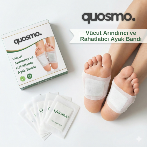 Vücut Arındırıcı ve Rahatlatıcı Ayak Bandı - 10 Adet